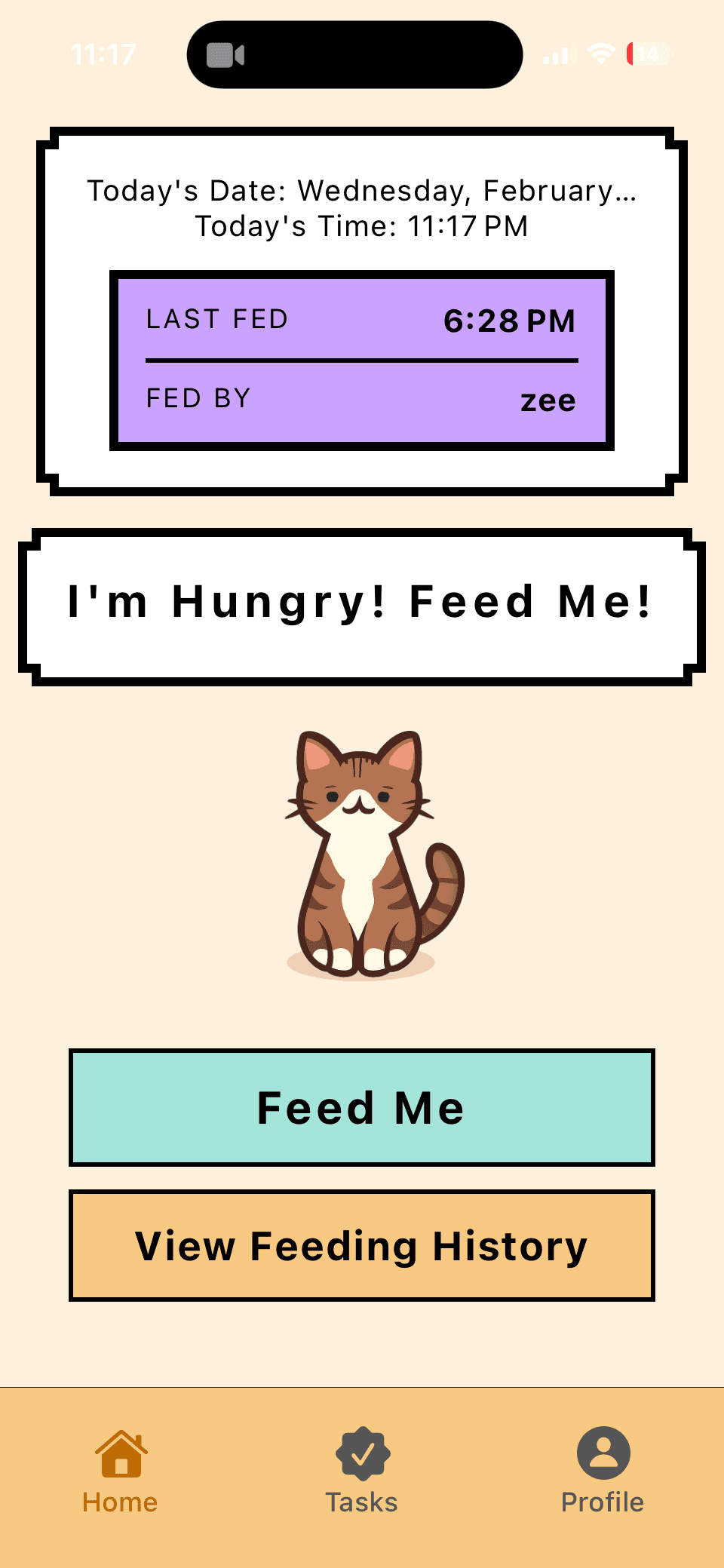 MyPetApp – Family Pet Care Tracker screen 1